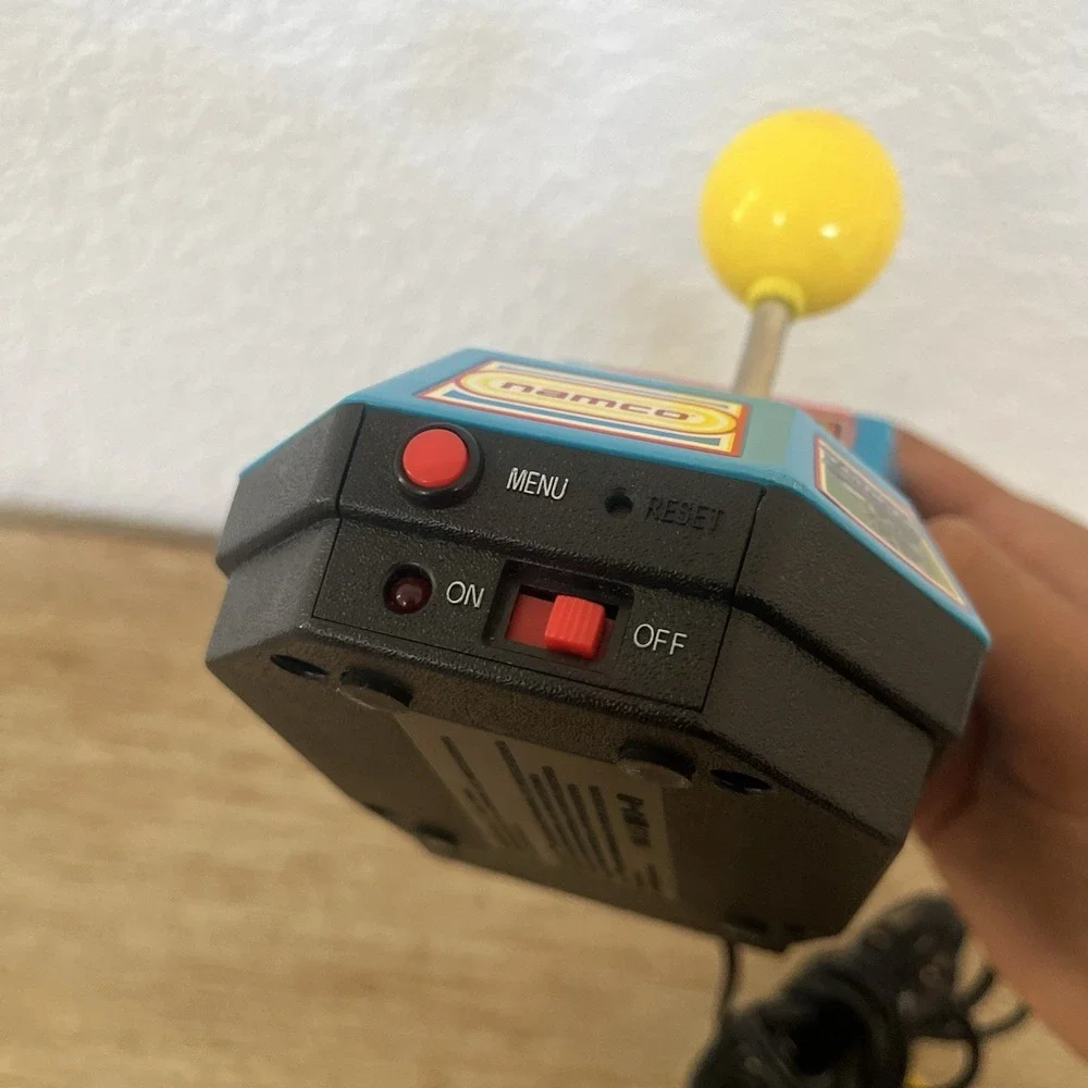 Jakks Pacific Ms. Pac-Man TV Games Plug & Play 5 Games Galaga Mappy Namco Arcade